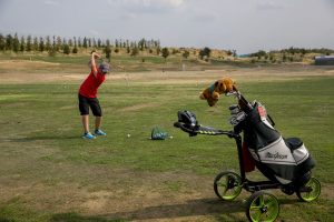 Für Golf braucht man Ruhe und Disziplin - zwei Eigenschaften, die einem auch in anderen Lebenssituationen sehr hilfreich sein können. (Foto: Jenny Wagner)