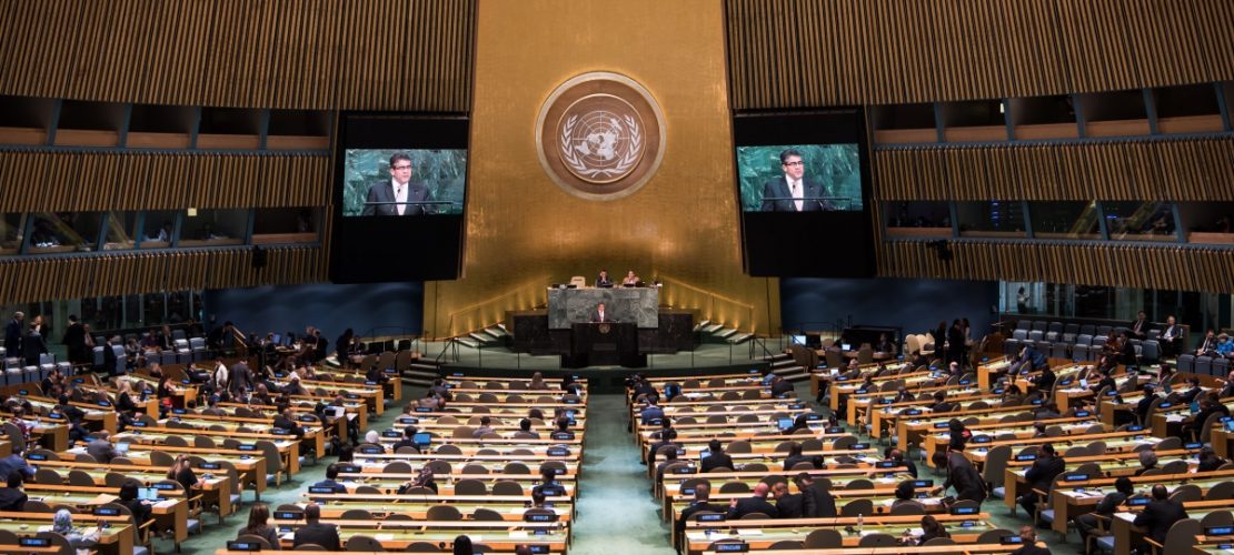 Die Vollversammlung ist das zentrale Beratungsorgan der Vereinten Nationen, eine Art UN-Parlament. Alle 193 Mitgliedsstaaten sind darin vertreten. (Foto: dpa)