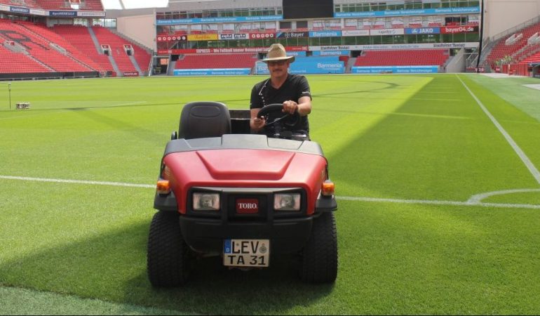 Greenkeeper Georg Schmitz (Foto: Kathy Stolzenbach)