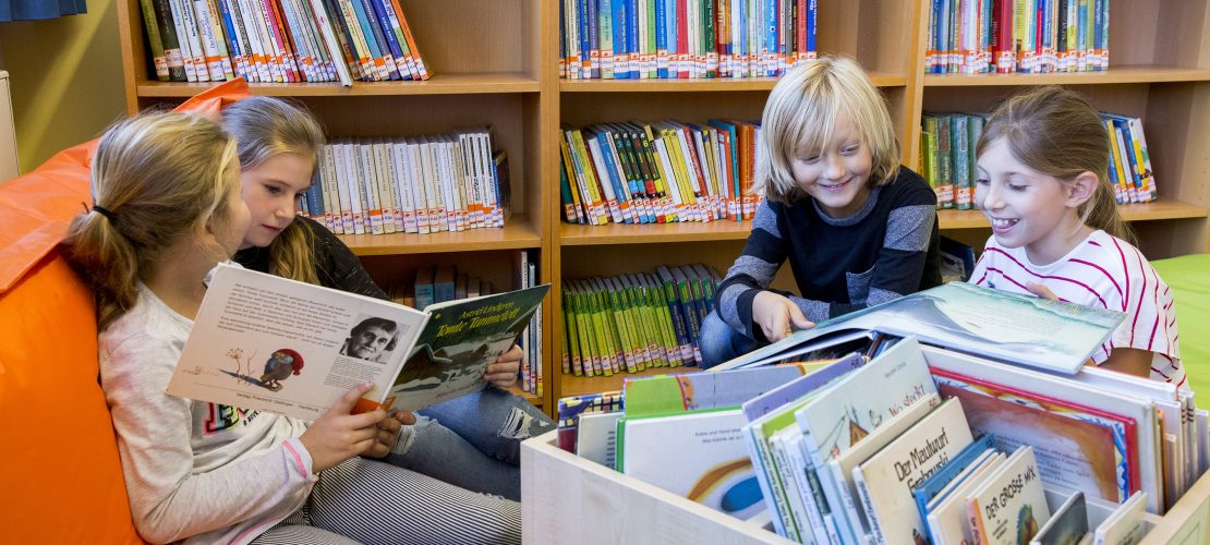 Bunte Sitzsäcke und viele Geschichten – der Duda-Leseclub