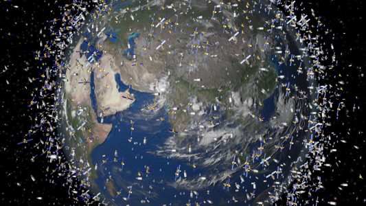 Müllabfuhr im Weltall