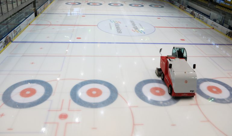 Zu Besuch beim Eismeister