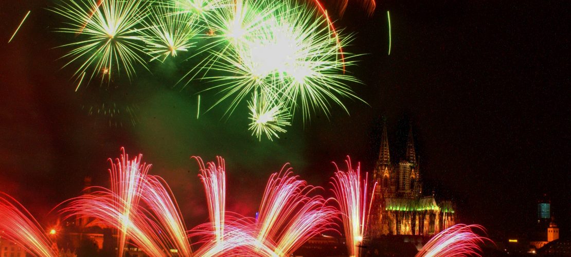 Leise Fontänen statt laute Böller