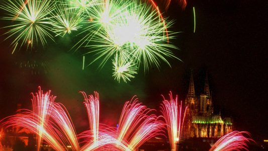 Leise Fontänen statt laute Böller