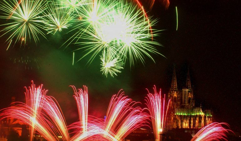 Leise Fontänen statt laute Böller