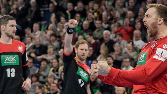 Kämpfer mit klebrigen Fingern – Handball