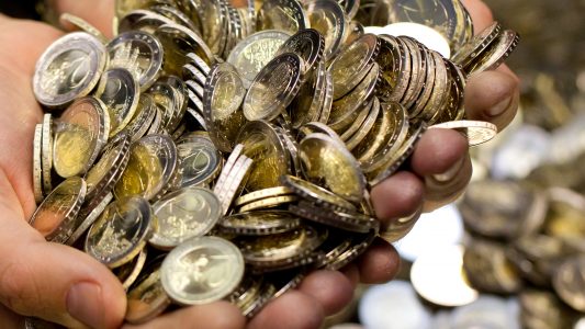 Milliarden von Münzen