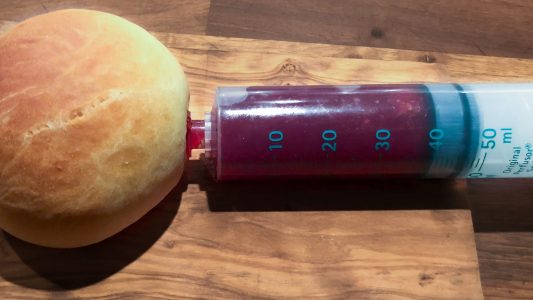 Berliner aus dem Backofen