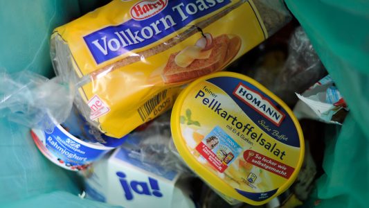 Millionen Tonnen Essensreste