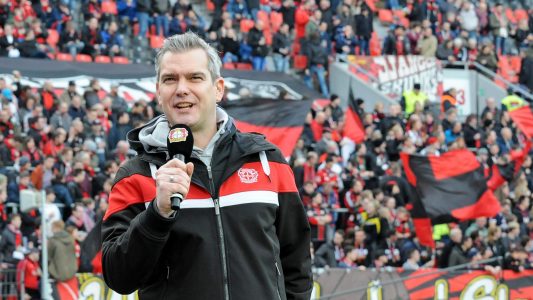 Im Stadion mit der neuen Duda