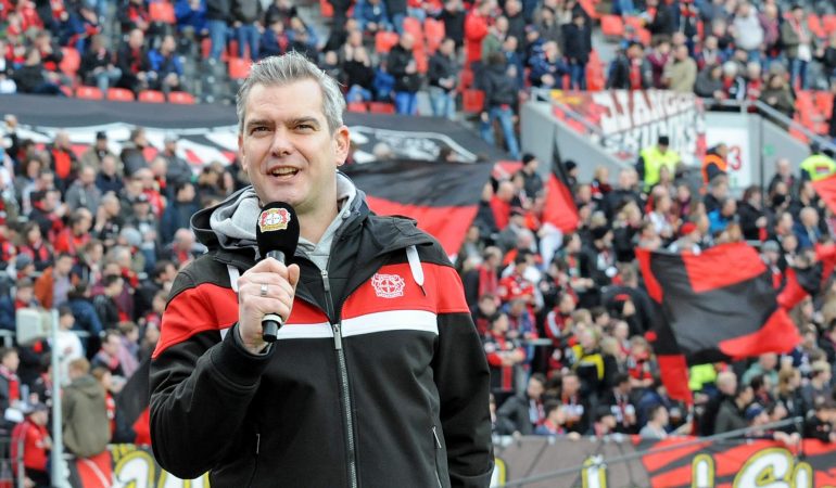 Im Stadion mit der neuen Duda