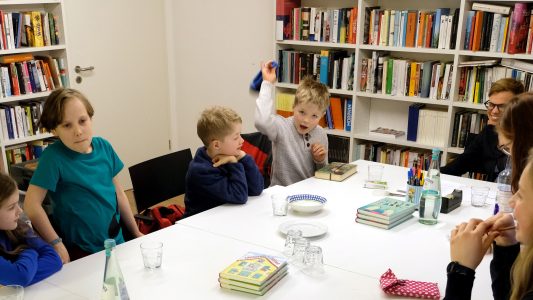 Die Duda zu Besuch im Buchklub