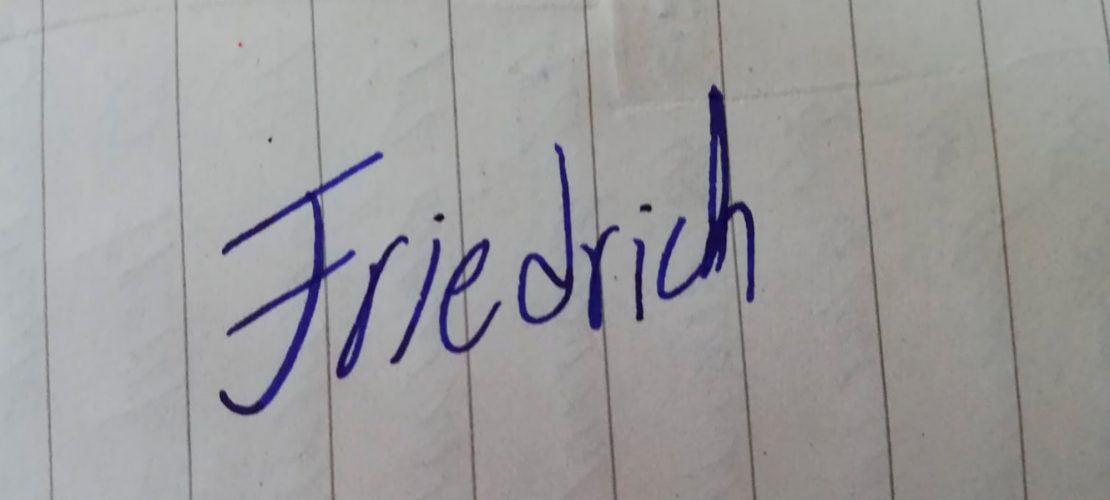 Und wie schön schreibst du?