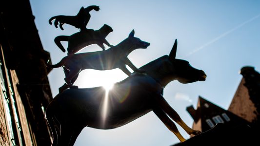 I-aah, Wuff, Miau und Kikeriki