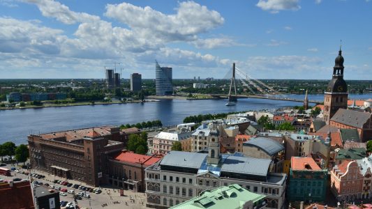 Kleines Land, viel Wasser – Lettland