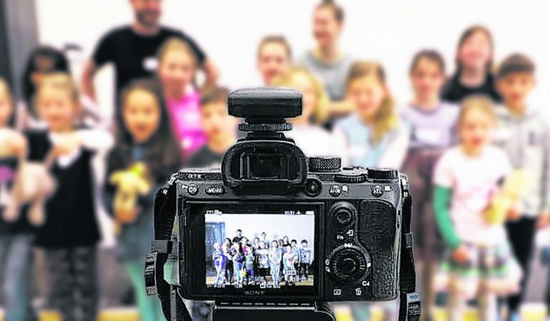 Wirf doch mal Konfetti ins Bild!