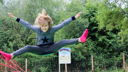 Austoben auf den Wabbelbergen