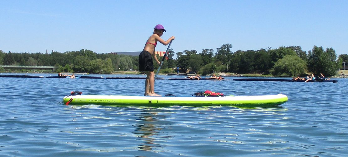 Über das Wasser gleiten – Stand Up Paddling