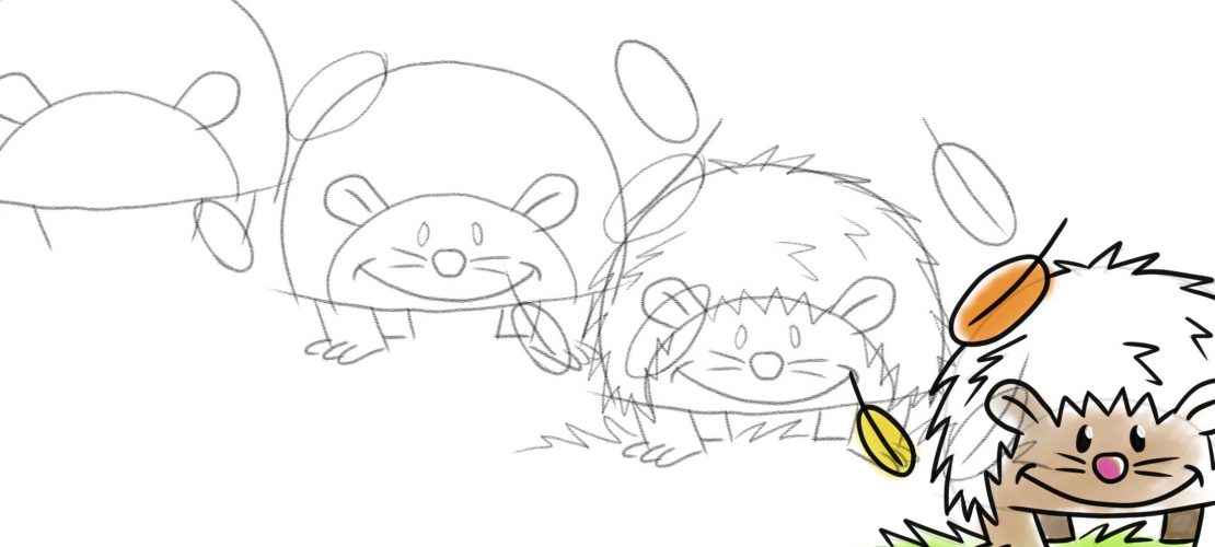 Ein Tier im Stachelkleid