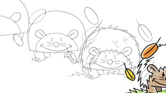 Ein Tier im Stachelkleid