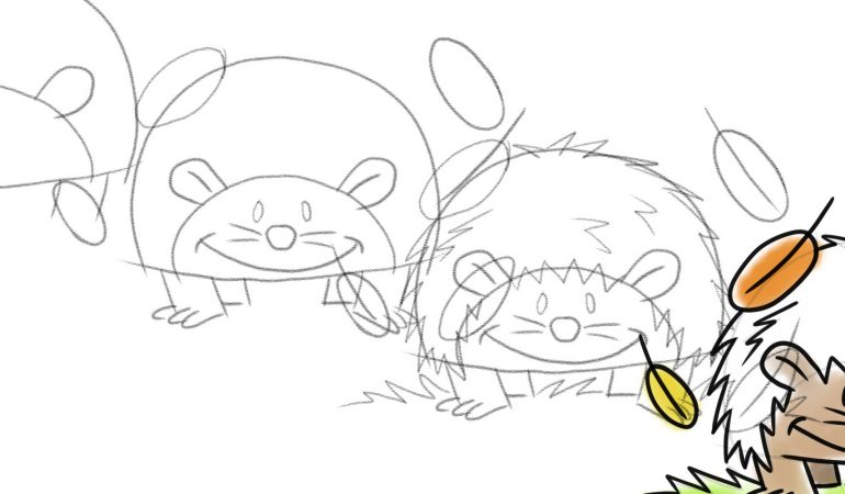 Ein Tier im Stachelkleid