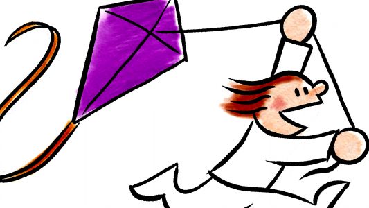 Lass Drachen steigen