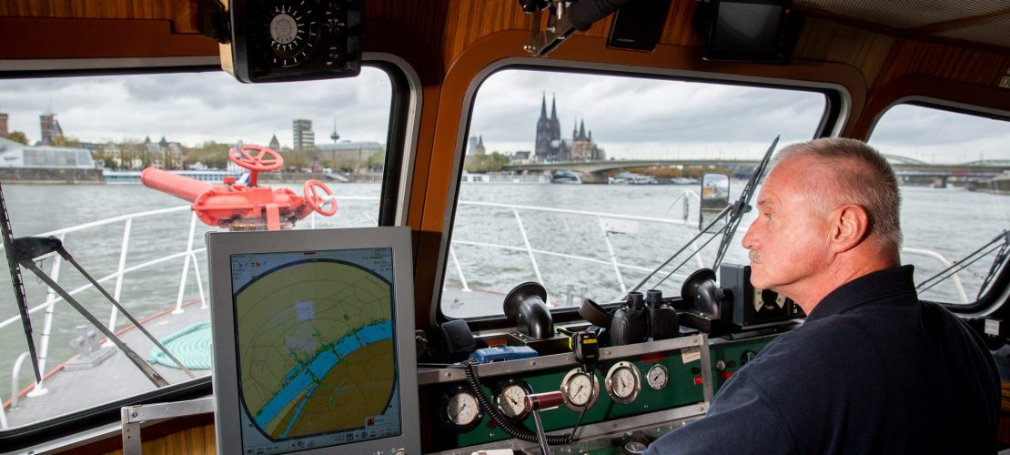 Schwimmende Feuerwehr