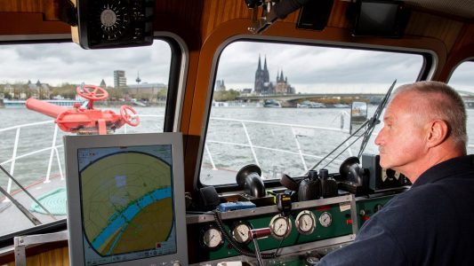 Schwimmende Feuerwehr