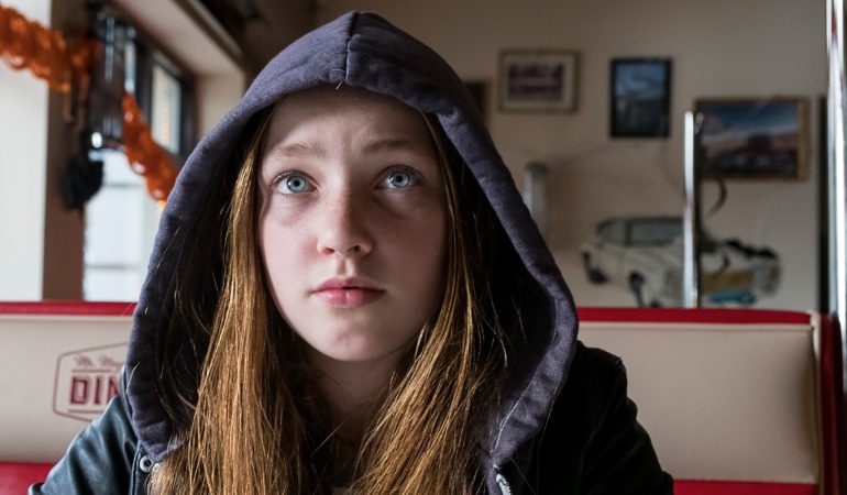 Wenn ein Mädchen unsichtbar wird