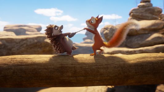 Igel kämpft gegen Klimawandel