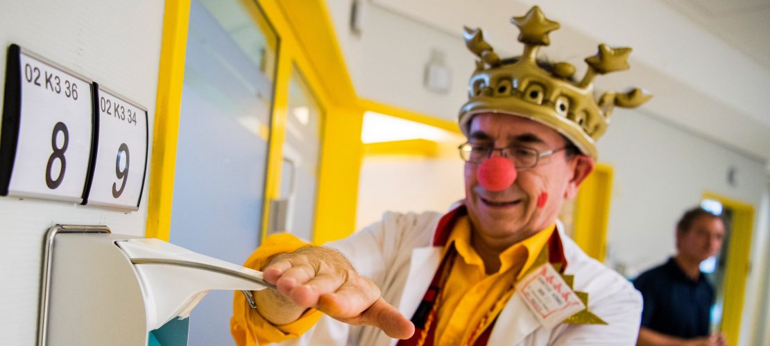 Kranke Kinder zum Lachen bringen