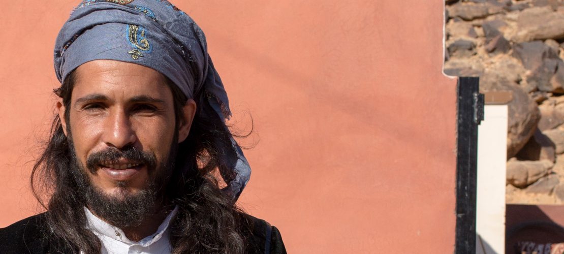 Zu Hause im Wüsten-Zelt