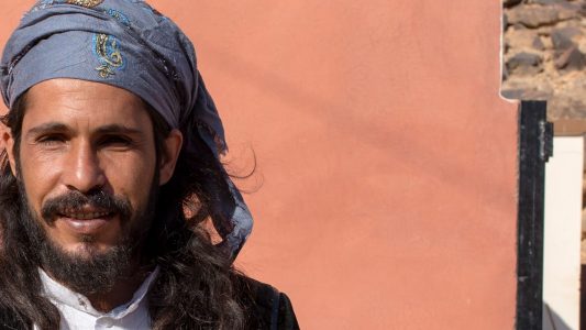 Zu Hause im Wüsten-Zelt