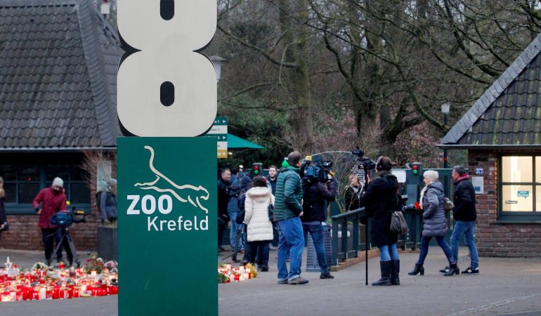 Krefelder Zoo hat nach Brand wieder geöffnet