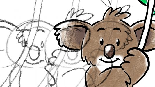 Zapp­za­rapp … einen Koala zeichnen