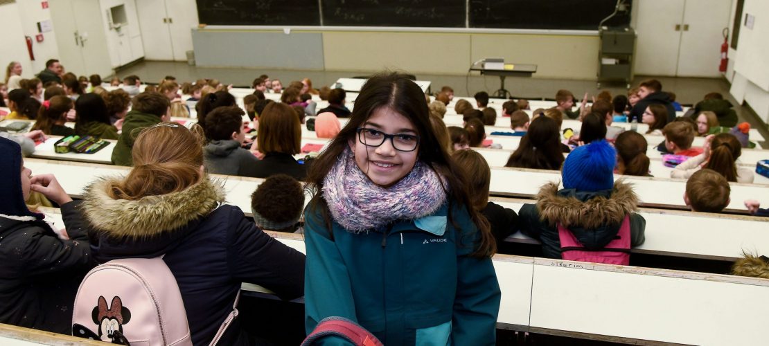 Studentin für einen Tag