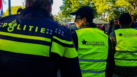 Mit echter Uniform zum Einsatz