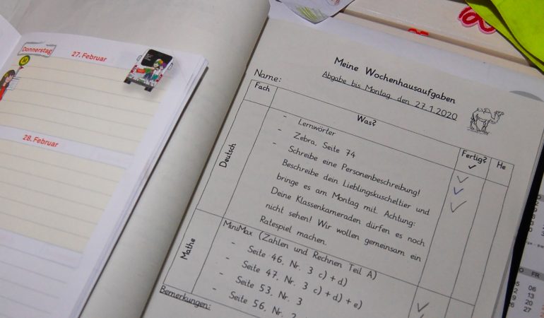 Eine Schule ohne Hausaufgaben