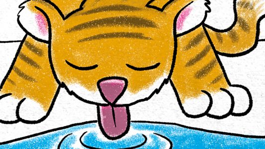 Ein Raubtier auf Papier