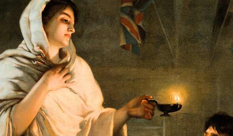 Die Dame mit der Lampe
