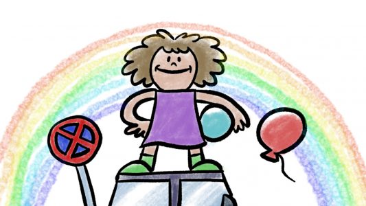 Mit Wünschen auf die Straße 