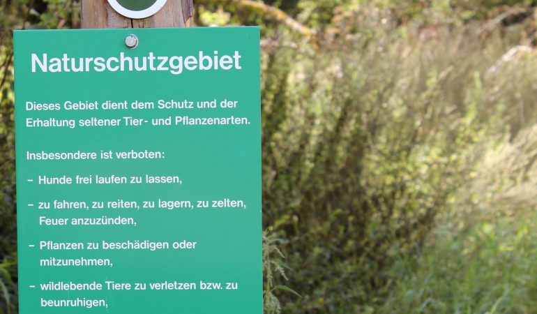 Eine Zone für Pflanzen und Tiere