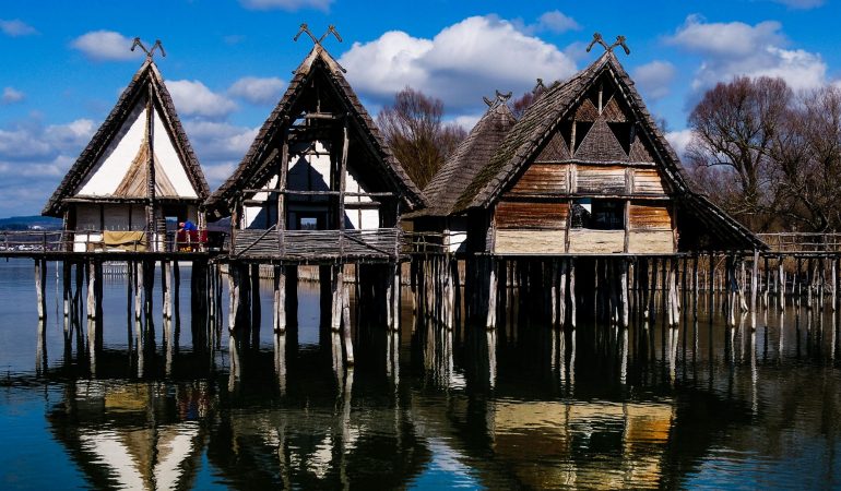 Auf dem Wasser wohnen