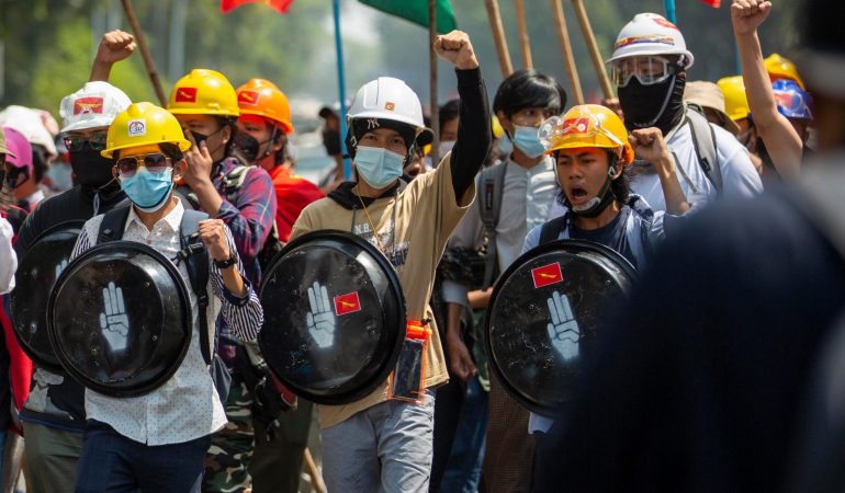 Proteste für die Demokratie