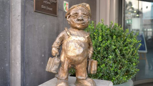 Duda auf dem Heinz-Weg