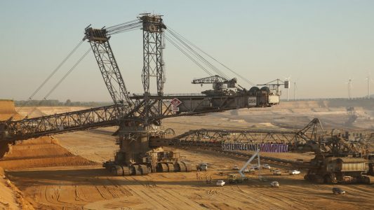 Wenn der große Bagger kommt