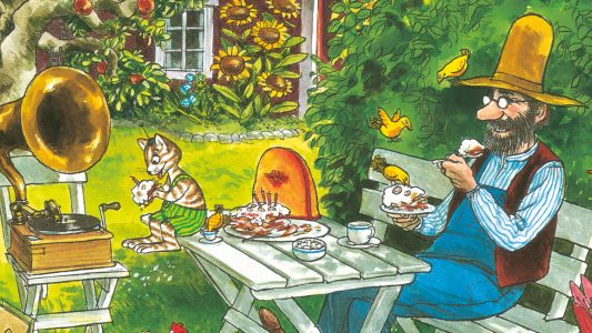 Eine Torte für Petterssons Vater