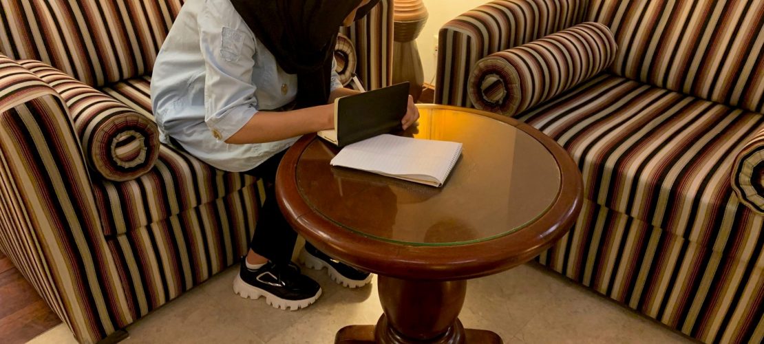 Mariam träumt davon, später auf eine Universität zu gehen. Bild: dpa