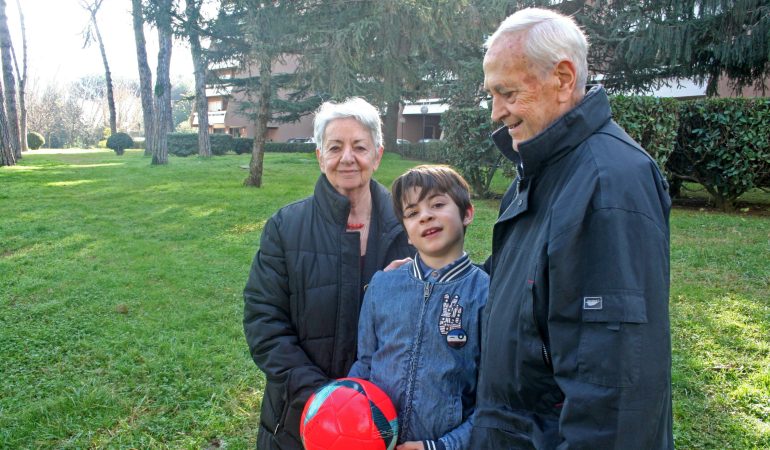 Bei Nonna und Nonno in Rom