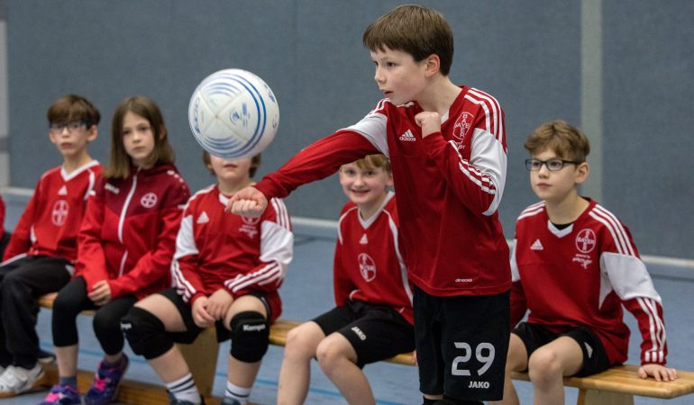 Im Team gegen den Ball